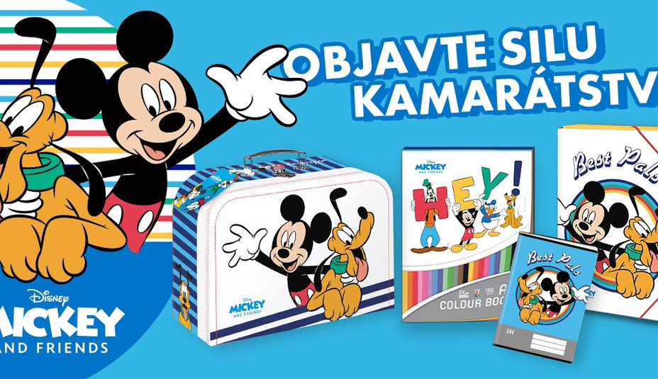 Objavte silu kamarátstva s Mickey Mousom