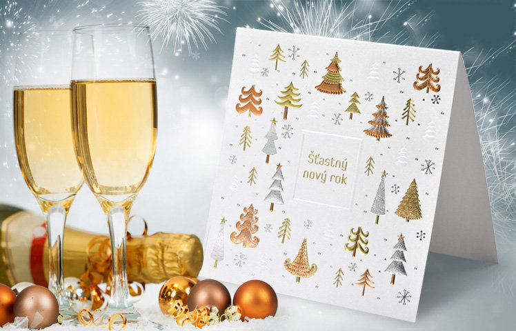 Custom Christmas & New Year Greetings