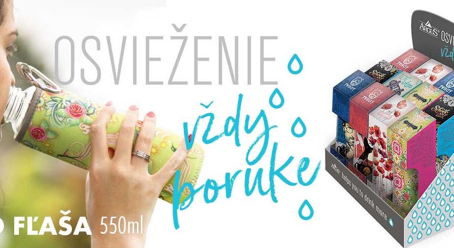 Eko fľaša - OSVIEŽENIE VŽDY PO RUKE!