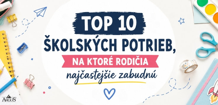 TOP 10 školských potrieb, na ktoré rodičia najčastejšie zabudnú