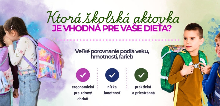 Ktorá školská aktovka je vhodná pre vaše dieťa? Veľké porovnanie podľa veku, hmotnosti a potrieb