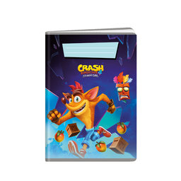 1595-0325 Exercise book A5, TYPE 544 lic. Crash Bandicoot