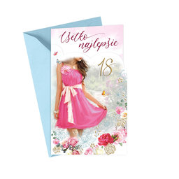 15-6500 Greeting card  SK/18