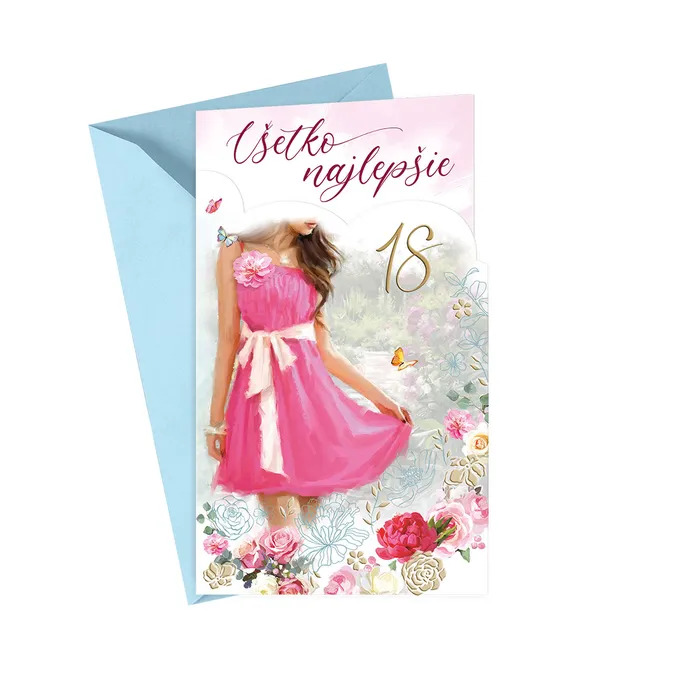 15-6500 Greeting card  SK/18