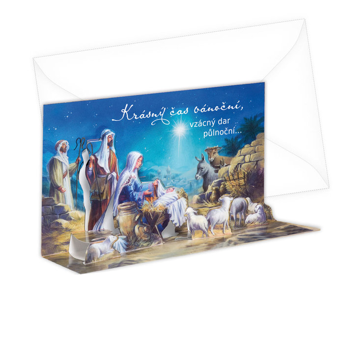 11-5031 Christmas greeting card CZ