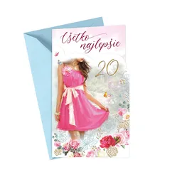 15-6500 Greeting card  SK/20