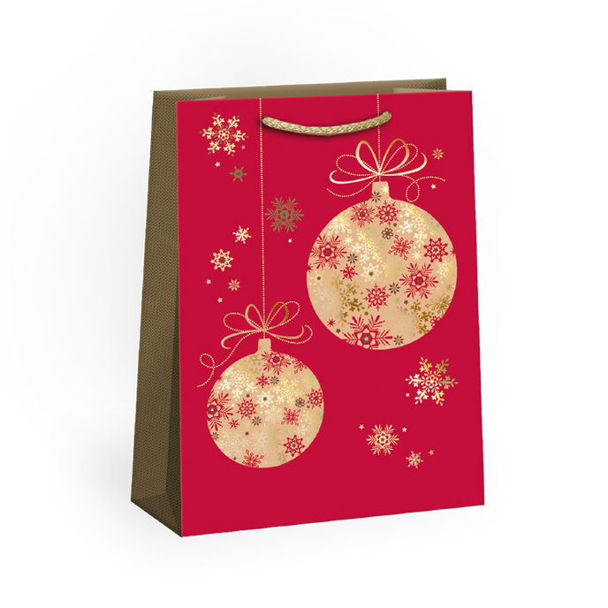 0859-0120 Darčeková taška vianočná LUX