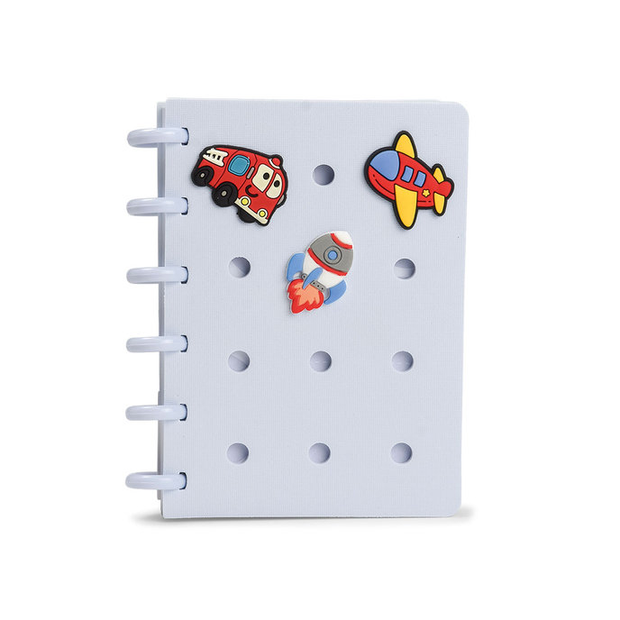 1473-0002 Notepad 10,5x14,8cm PINS
