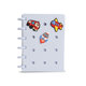 1473-0002 Notepad 10,5x14,8cm PINS