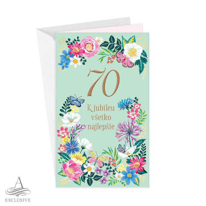 15-6599 Blahoprajná karta gratulačná SK/70