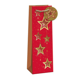 0839-0172 Gift bag for wine LUX