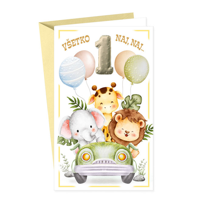 17-6044 Greeting card for children SK/1