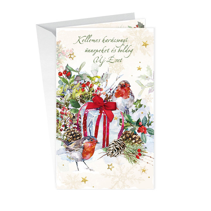 11-6446 Christmas greeting card HU