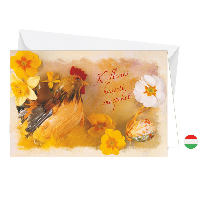 32-718 Easter greeting card HU