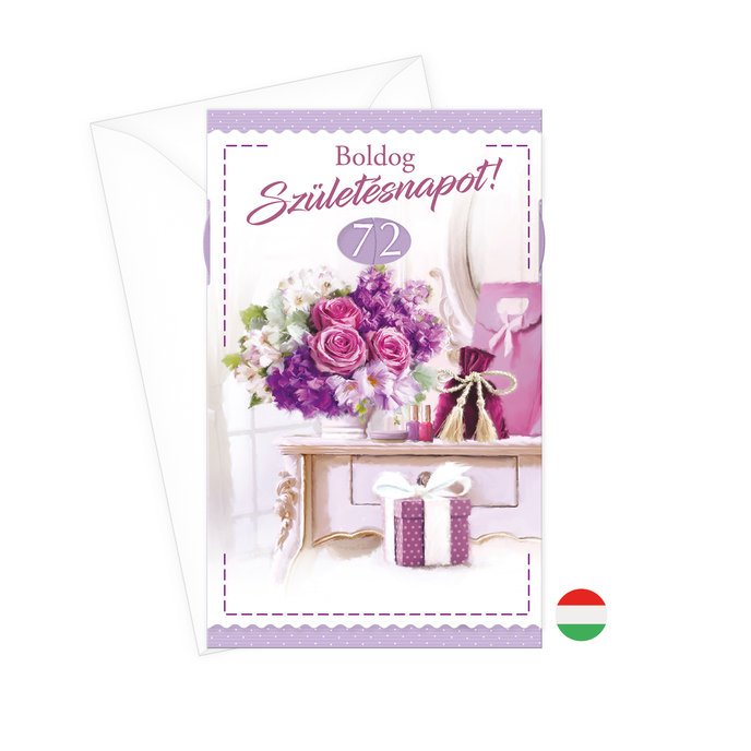 15-6445 Greeting card  HU