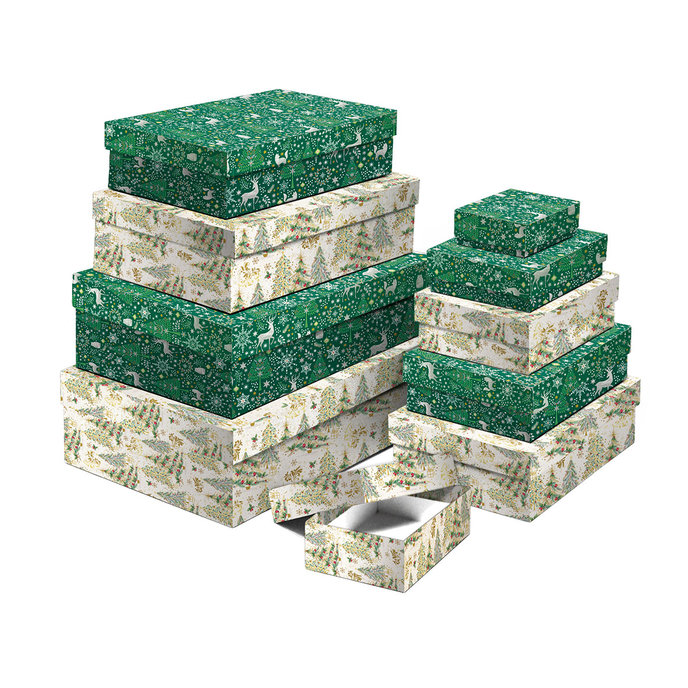2500-8171 Darčeková krabica, set 10ks
