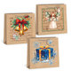 0885-1A26 Gift bag SQUARE T9N, 3 pcs mix.