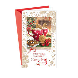 11-6404 Christmas greeting card SK