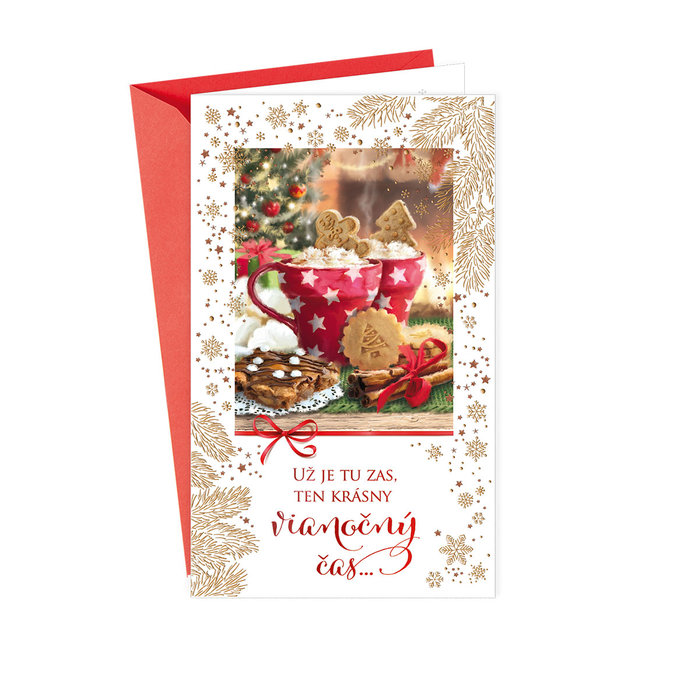 11-6404 Christmas greeting card SK