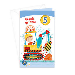 17-6061 Greeting card for children SK