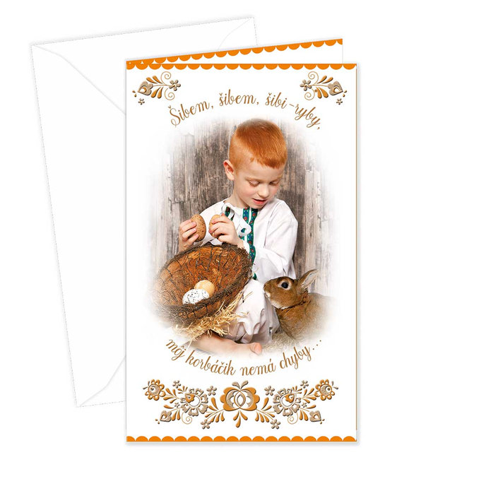 12-6003 Easter greeting card SK