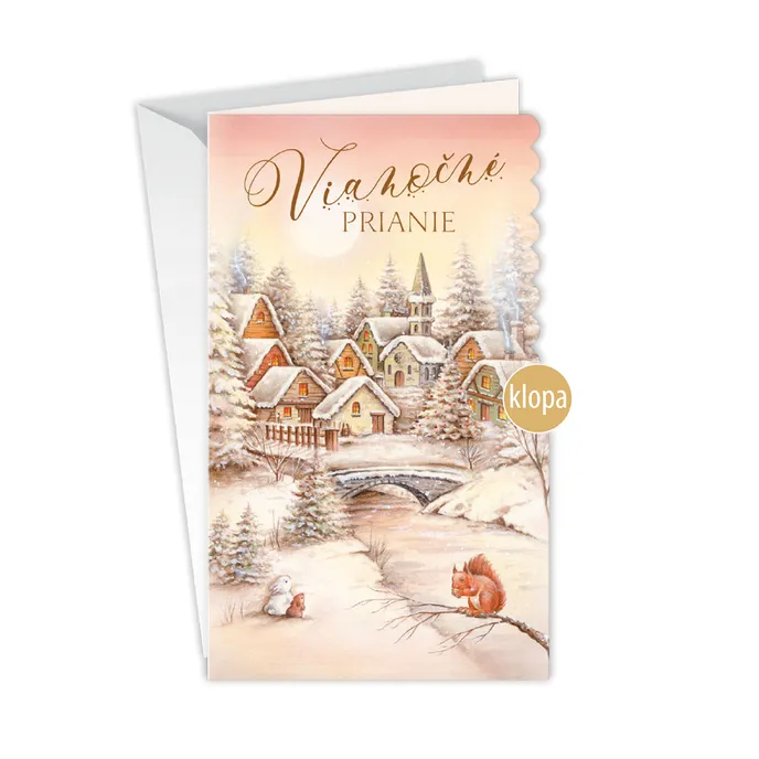 11-6425 Christmas greeting card SK