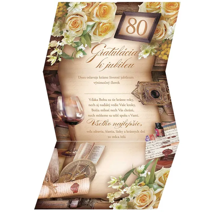 15-7057 Greeting card SK/80