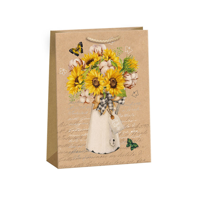 0754-0123 Gift bags NATUR