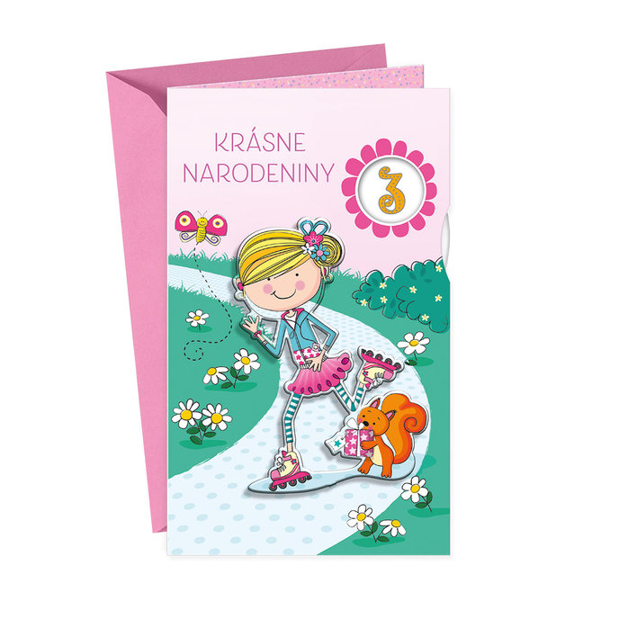 17-6019 Greeting card for children SK