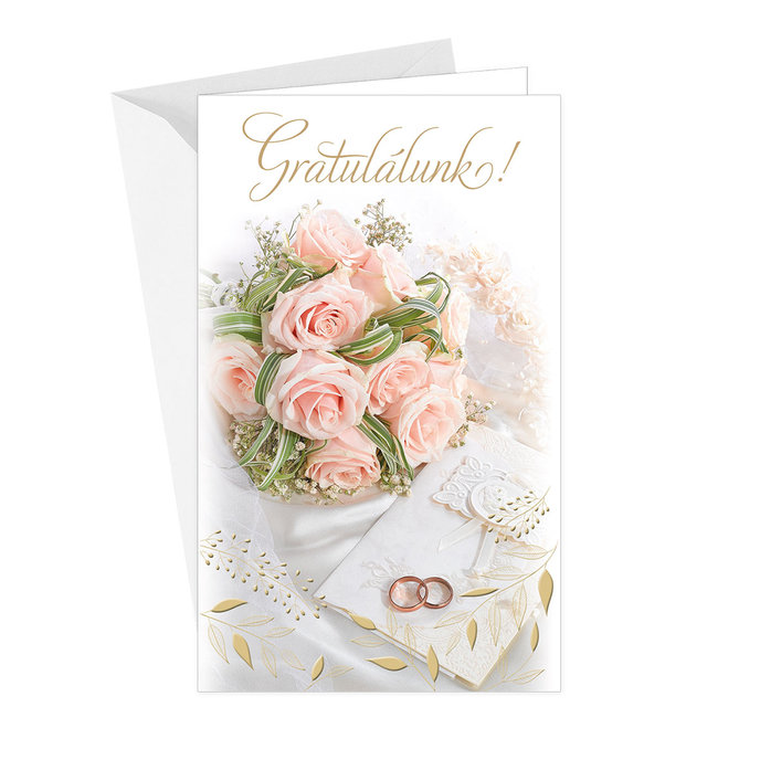 13-6133 Wedding greeting card HU