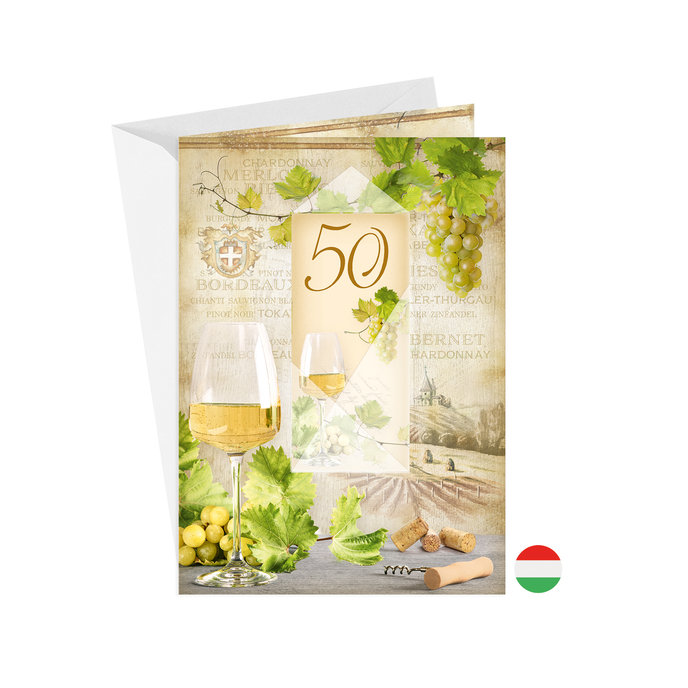 75-674 Greeting card HU/50