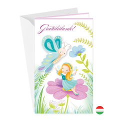17-6051 Greeting card for children HU