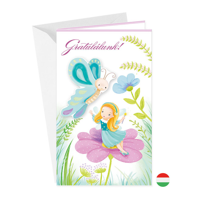 17-6051 Greeting card for children HU