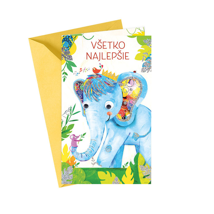 17-6038 Greeting card for children SK