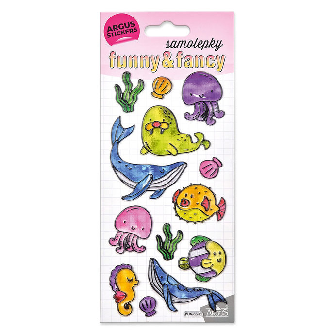 2603-0003 Decorative Stickers Funny & Fancy