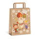 2029-1021 Christmas gift bag - KRAFT 22x29x11cm