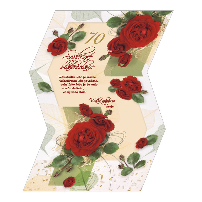 15-7034 Greeting card SK/70