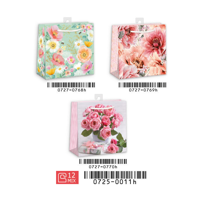 0725-0011 H Darčeková taška mix