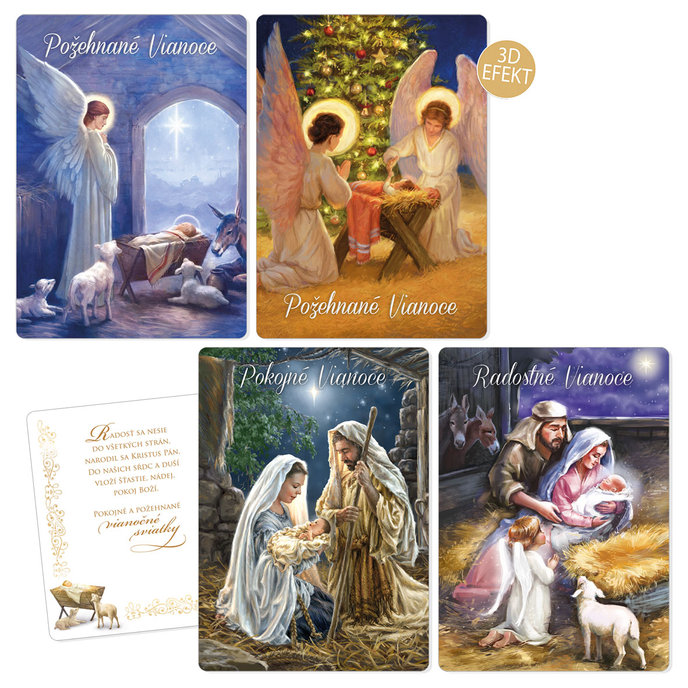 0611-0312s Christmas postcard 3D SK