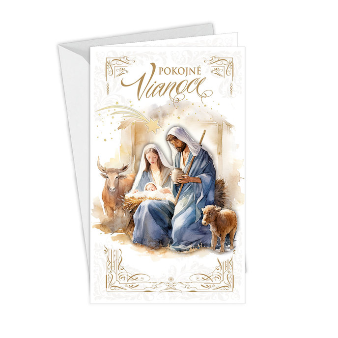 11-6528 Christmas greeting card SK