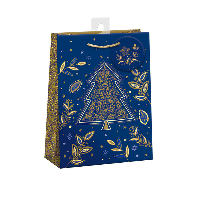 0859-0166 H Darčeková taška vianočná LUX