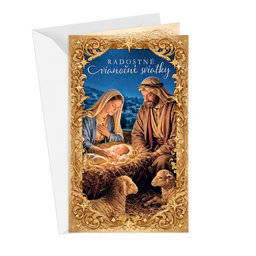 11-6578 Christmas greeting card SK