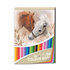 1703-0360 Blok farebných papierov A4 Horses & me