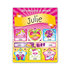 1114-0122 Tear-off block with stickers - 15 sheets, Julie