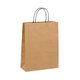 7757-0001 Gift bag NATUR brown