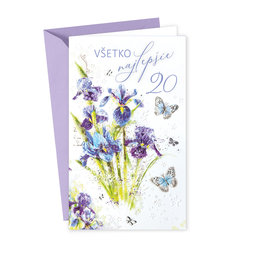 15-6385 nGreeting card  SK/20