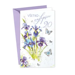 15-6385 nGreeting card  SK/20