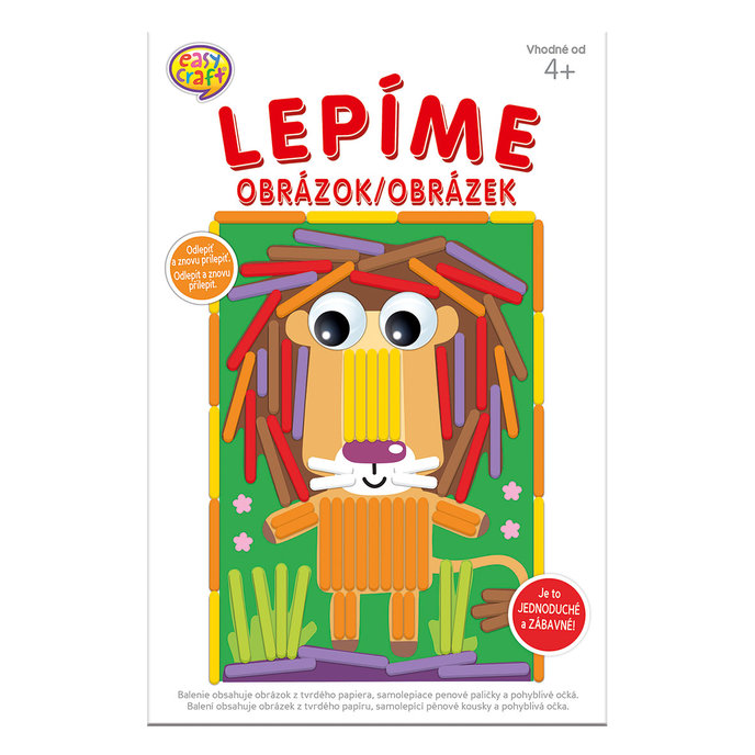 1913-0001 Kreatívne tvorenie - lepíme obrázok