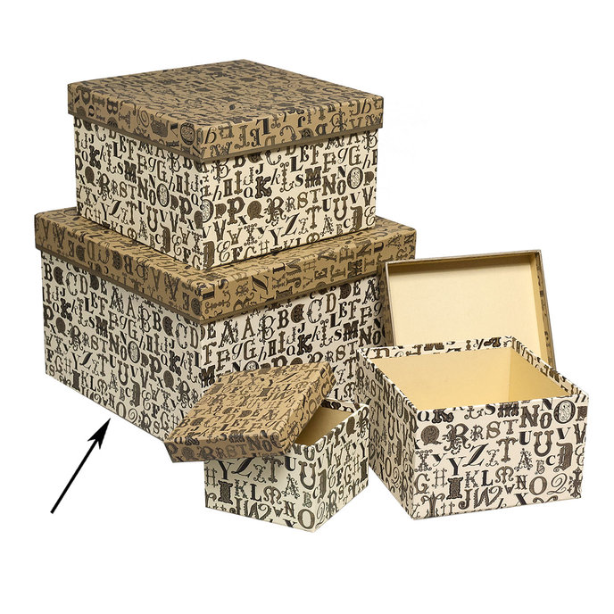 2134-0237 Gift box 25x25x16,5cm /2100-8140/