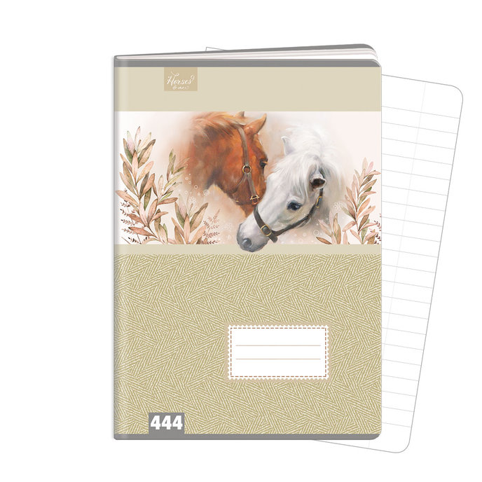 1582-0360 Exercise book A4, TYPE 444 Horses & me